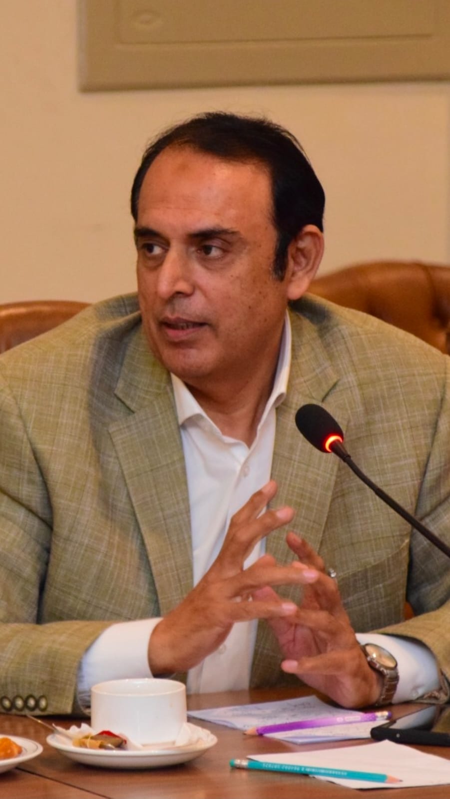 Nadeem Ahmed Warraich — Chairman HSKSAAP